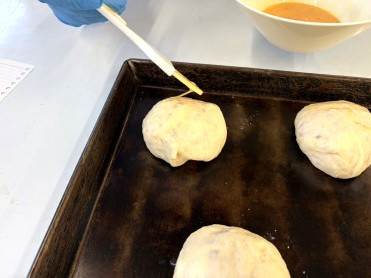 栗クリームパン